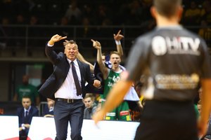 Š. Jasikevičius džiaugėsi žaidimu po pertraukos ir atskleidė, kas pakeitė rungtynių Klaipėdoje eigą