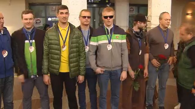 Iš Europos aklųjų riedulio čempionato – su bronzos medaliais