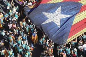 Katalonai po teismo sprendimo liejo įsiūtį 