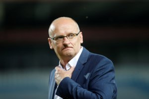 Nelaiminčios rinktinės treneris V. Urbonas: „Žaidėjams neturiu pretenzijų, netenkina tik rezultatas“