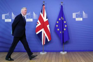 ES vyriausiasis derybininkas: „Dar šią savaitę gali būti sudarytas „Brexit“ susitarimas“