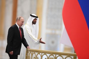 Rusijos prezidentas atvyko į JAE pirmo nuo 2007 metų vizito