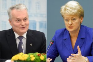 G. Nausėdos ir D. Grybauskaitės prezidentavimo pradžia: skiriasi kaip diena ir naktis