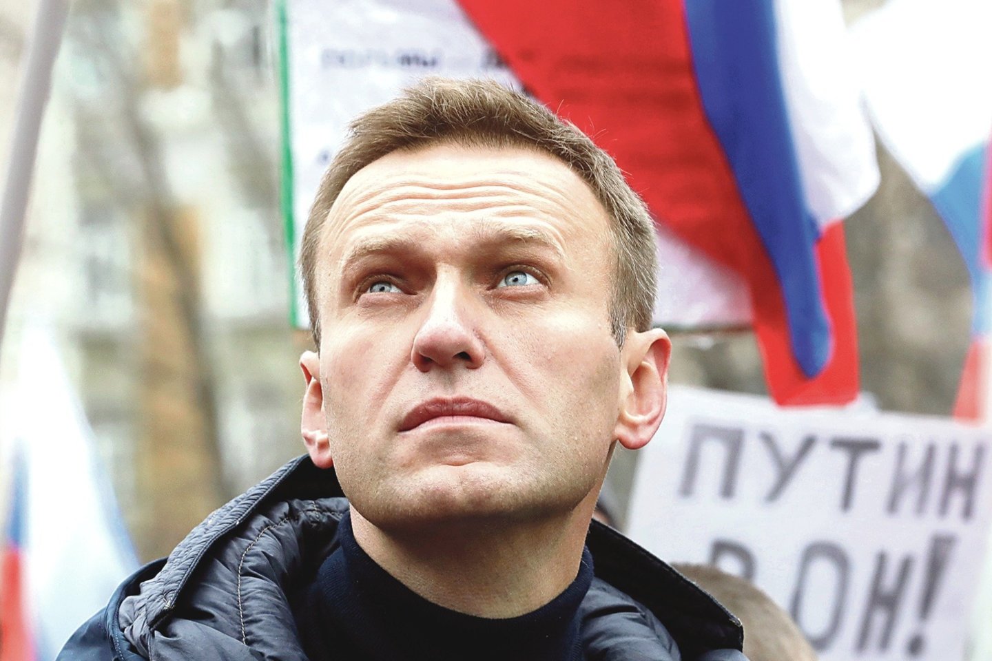 Rusijos opozicijos lyderis A.Navalnas.