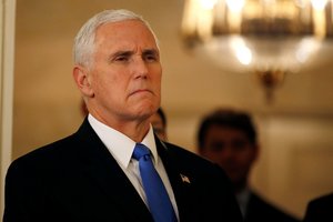 M. Pence'as per artimiausią parą vyks į Turkiją