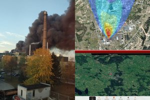 Paskelbė, kur Alytaus raj. plis oro teršalai, dūmus fiksuoja net NASA palydovai