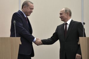 V. Putinas ir R. T. Erdoganas kitą savaitę susitiks derybų Sočyje