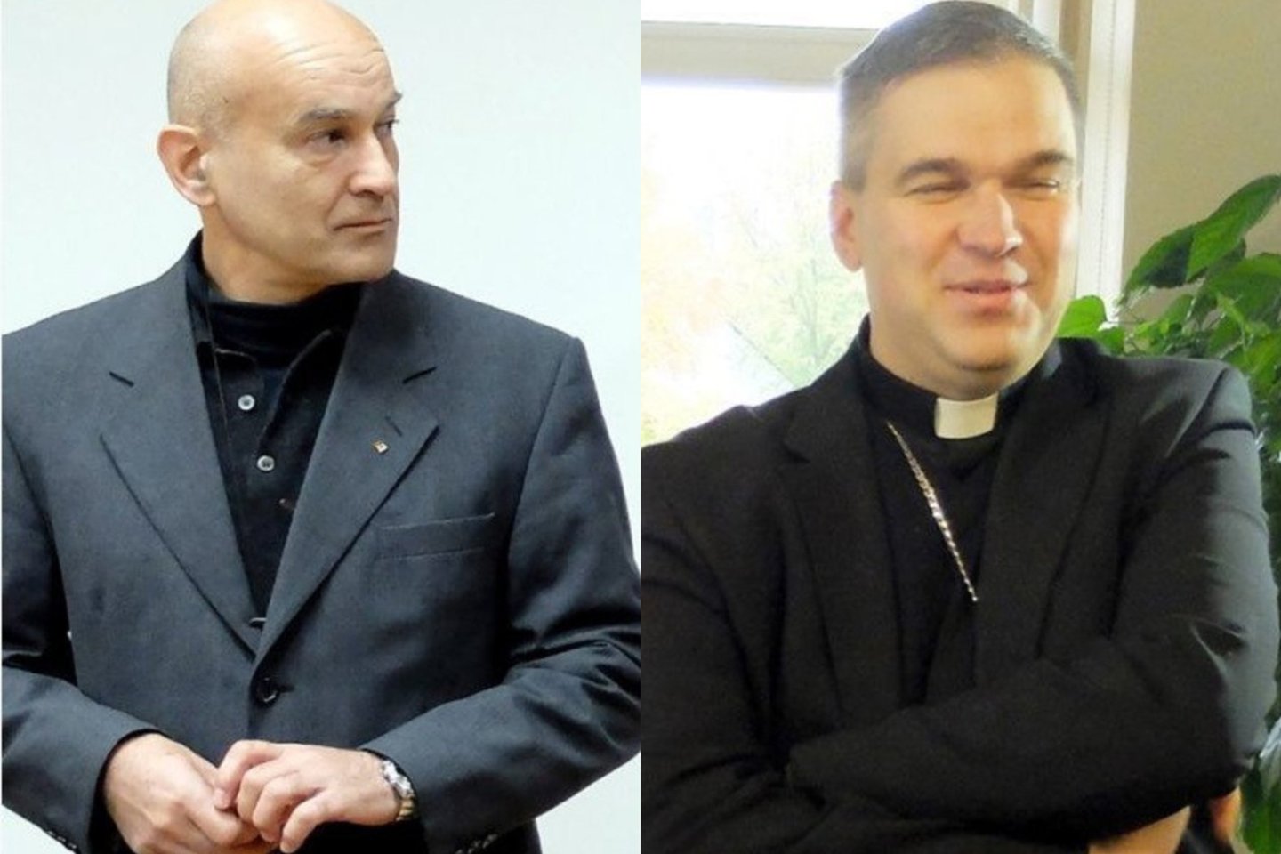  Klebono S.Filipavičiaus piniginiai reikalai lėmė, kad vyskupui L.Vodopjanovui teko nemaloni misija atvykti į teismą.<br>   D.Krasausko nuotr.