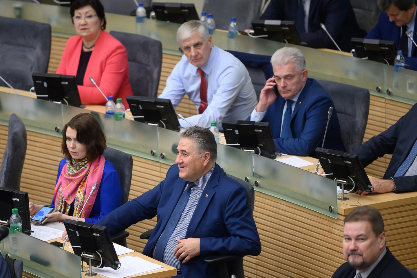 Seime antradienį vyko neeilinis Seimo posėdis.<br>V.Skaraičio nuotr.