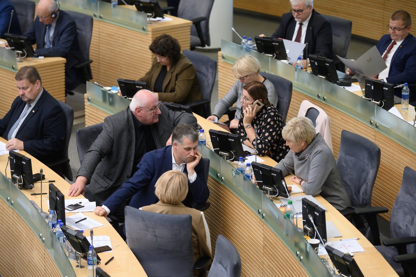 Seime antradienį vyko neeilinis Seimo posėdis.<br>V.Skaraičio nuotr.
