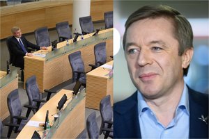 Dar vieno balsavimo dėl V. Pranckiečio išsireikalavęs R. Karbauskis: dabar mums niekas nesutrukdys 