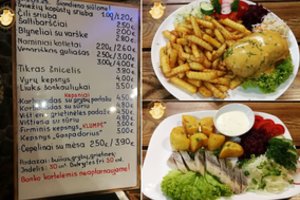 Pažvelgęs į kainas kavinėje lankytojas negalėjo nuslėpti nuostabos