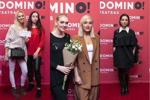 Teatro premjeroje pasirodė skyrybų dramą išgyvenanti Rūta Ščiogolevaitė