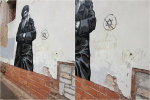 Dėl Vilniaus senamiestyje įvykdyto antisemitinio išpuolio policija pradėjo ikiteisminį tyrimą
