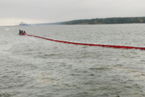 Klaipėdos uoste pastebėta teršalų dėmė