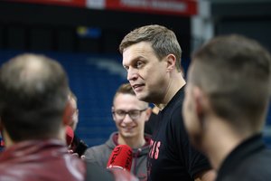 Dėl rinktinės jokių ketinimų neturintis D. Adomaitis: „Juokaujate? Čia ne čiuožykla“