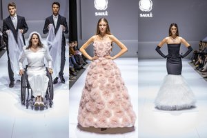 Debiutinėje kūrėjos kolekcijoje – socialinė žinutė: „Tuoktis nori visi, gebantys mylėti“