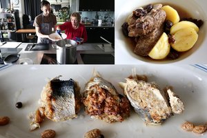 Per vieną iš didžiausių savo švenčių žydai mėgaujasi ypatingai paruošta silke 