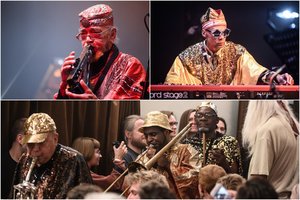 „Sun Ra Arkestra“ su 95 metų vedliu atvežė į „Vilnius Jazz“ gerą nuotaiką