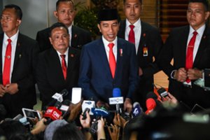 Indonezijos prezidentas J. Widodo prisaikdintas dar vienai kadencijai