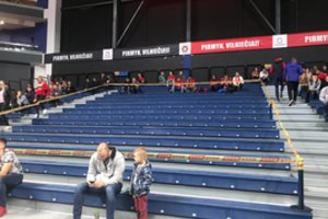 „Žalgiris“ Vilniuje žaidžia lyg namuose – ištikimiausi „Ryto“ sirgaliai ištesėjo pažadą ir nepasirodė