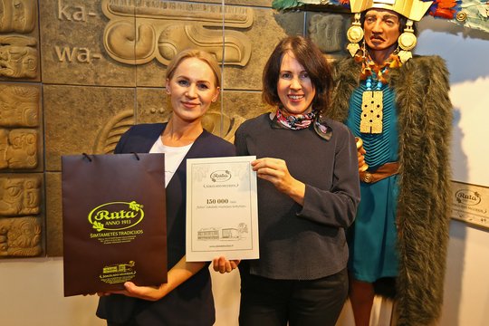 „Rūtos“ šokolado muziejuje – 150-tūkstantoji lankytoja