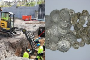 Kauno santakoje rado XV amžiaus lobį – Vytauto denarų ir Prahos grašių