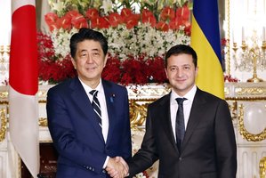 Ukrainos prezidentas V. Zelenskis atvyko vizito į Japoniją