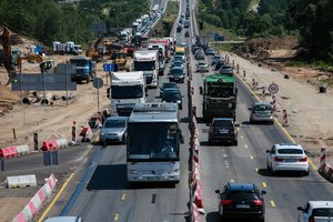 Gera žinia vairuotojams: greitai atidarys eismą A1 magistralės sankryžoje, kuri įgriso ne tik kauniečiams