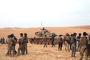 D. Trumpas atrišo rankas V. Putinui: šis šiandien nuspręs Sirijos ateitį