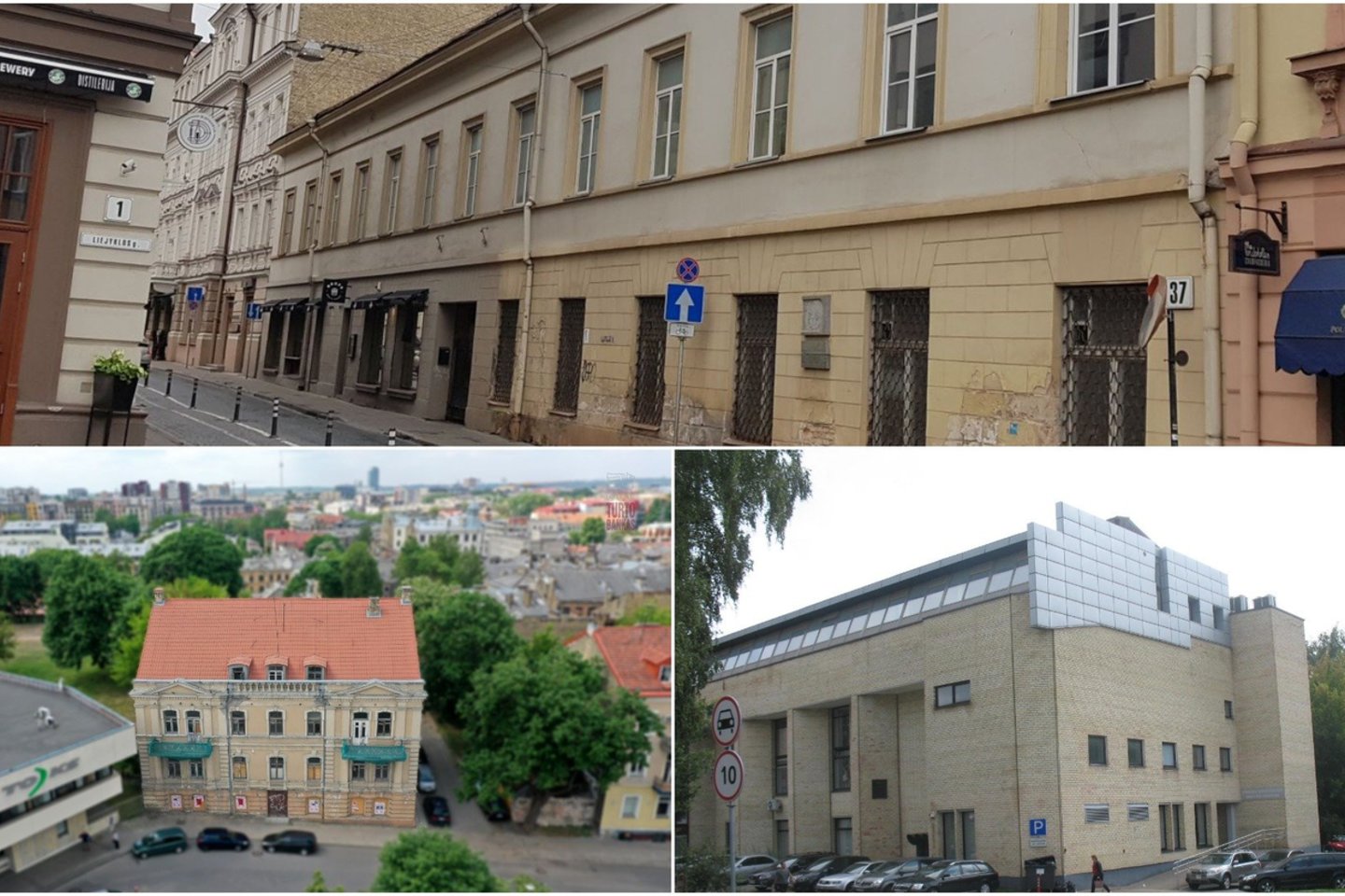 Turto bankas investuotojams pasiūlė tris milijoninės vertės valstybei priklausančius nekilnojamojo turto objektus Vilniaus centrinėje dalyje.<br>Turto banko nuotr.