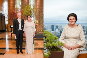 Diana Nausėdienė Japonijoje pademonstravo išskirtinį įvaizdį