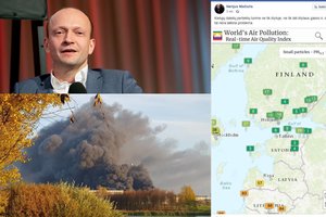 Nerijus Mačiulis pagąsdino: Alytuje sudegusių padangų nuodai užteršė dalį Lietuvos?