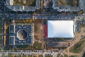 Pavyko: Pilaitės stadiono kupolas jau matomas iš toli