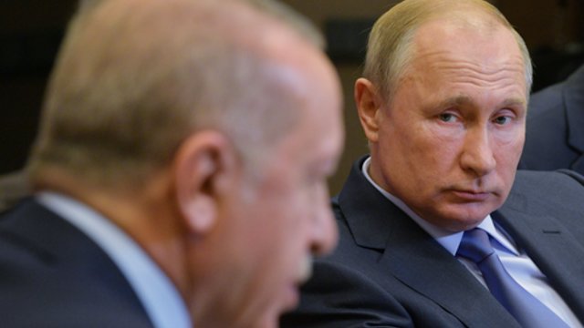 V. Putinas su Turkijos lyderiu aptarė situaciją Sirijoje