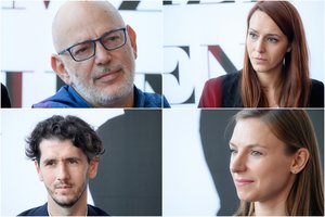 Spektaklyje „Amžinybė ir viena diena“ poezija virsta šokio kompozicijomis