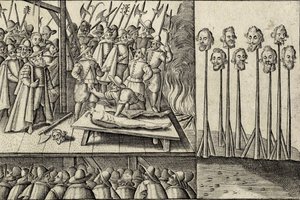 Viešos bausmės žudikams LDK: nukirsdinimas, ketvirčiavimas, kūno plėšymas žnyplėmis