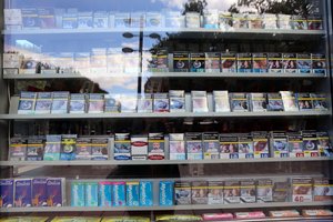 Draudimą eksponuoti rūkalus Vyriausybė siūlo atidėti dvejiems metams