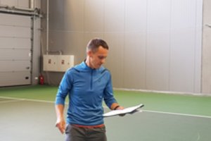 Airijoje teniso lygį keliantis Aistis Šlajus: „Negali tikėtis, kad tik R. Berankis ir L. Grigelis metai iš metų ves rinktinę“