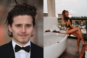 Victorios ir Davido Beckhamų sūnus neišsirenka iš dviejų gražuolių