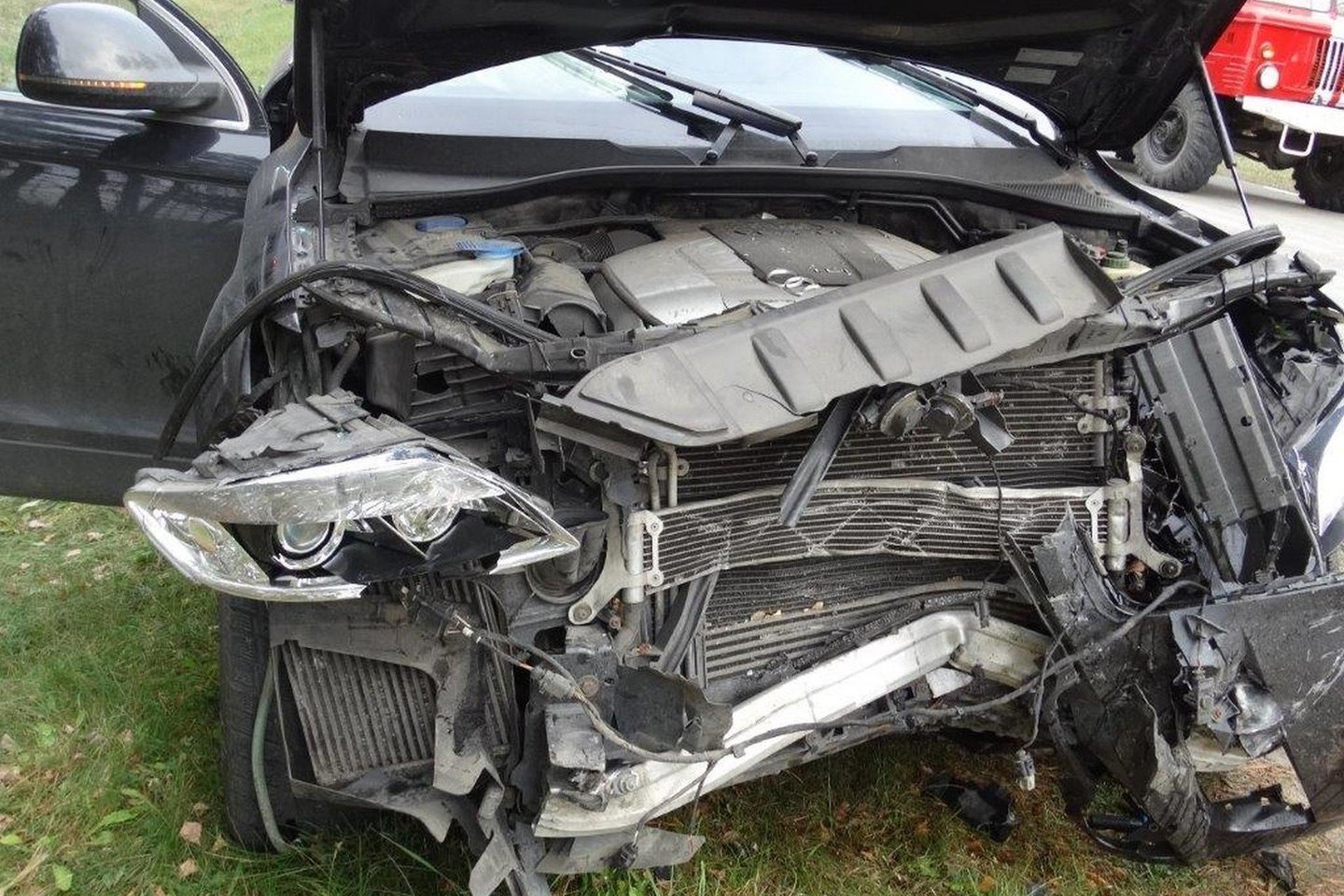 Avarija įvyko prieš penkerius metus. Jankauskų šeimos automobilis saugomas iki šiol.<br>Nuotr. iš asmeninio albumo