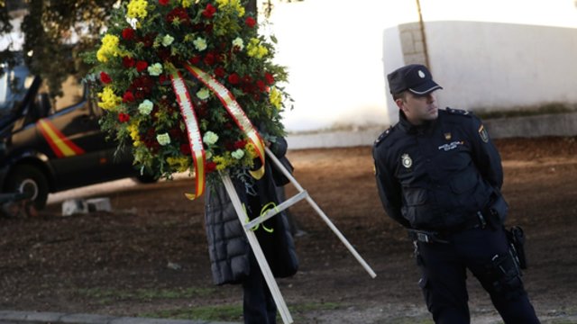 Ispanijoje perlaidotas diktatorius F. Franco – atiteko kuklesnis kapas