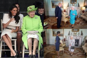 Tarp Elizabeth II ir Meghan Markle bręsta konfliktas? Ant svetainės stalo nebeliko svarbios detalės