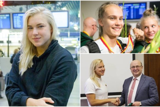 V. Matijošaičio patarėja tapusi R. Meilutytė – apie tikslus, sugrįžimą į 12 klasę ir patarimą J. Jocytei