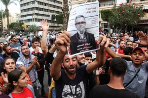 Libano prezidentas sako esąs pasiruošęs susitikti su protestuotojais