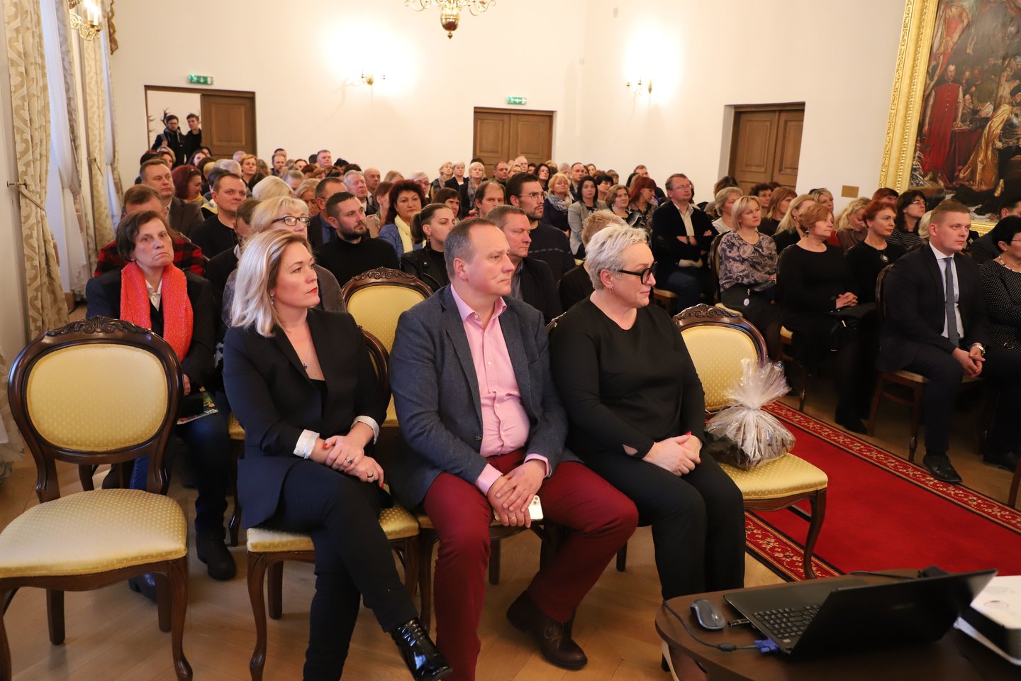  Raudondvaryje įvyko Kauno rajono bendruomenių sueiga.<br> Kauno rajono savivaldybės nuotr.