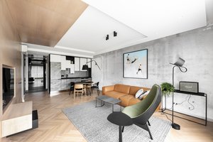 Kauniečių būste šilumą kuria grafito spalvos granitas