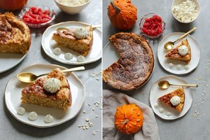 Varškės apkepas su moliūgais tiks ir tiems, kurie laikosi dietos