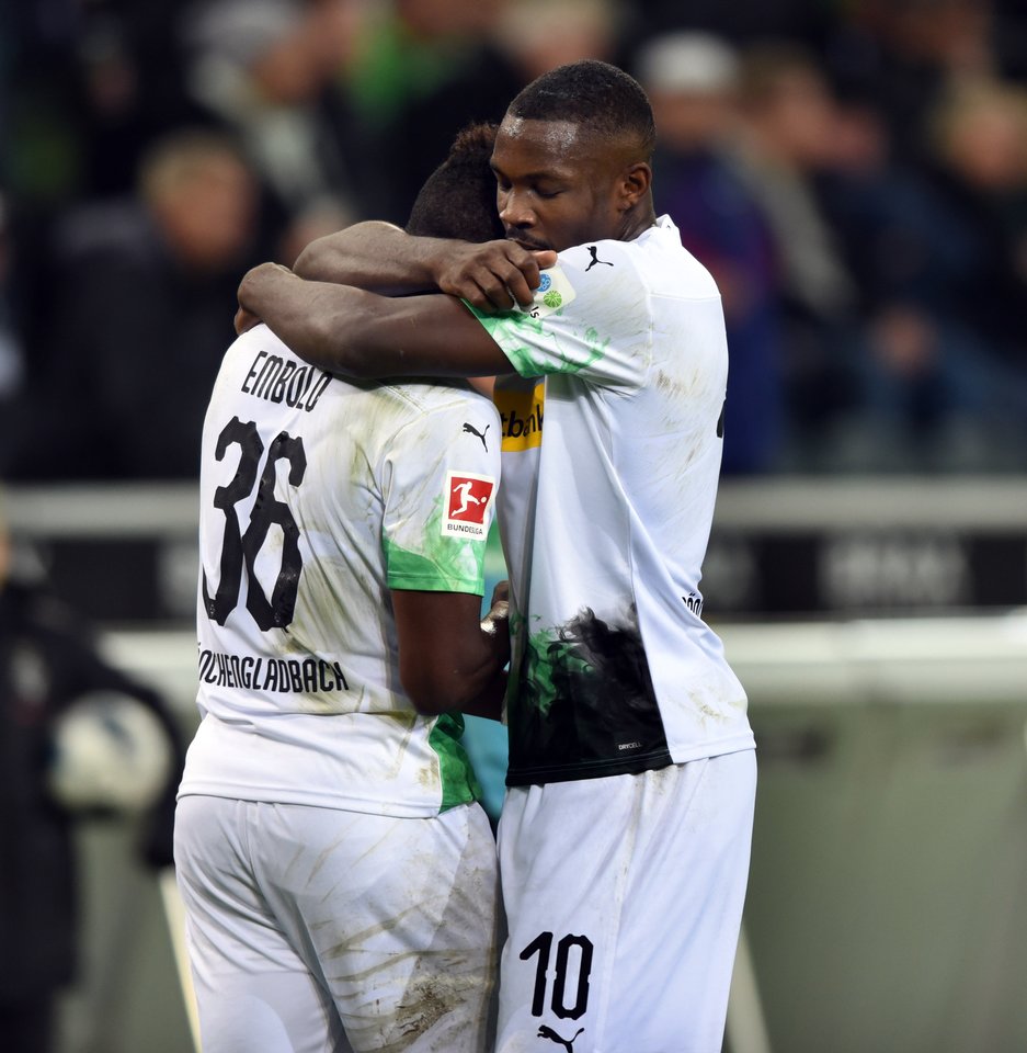 Menchengladbacho „Borussia“ – „Eintracht“.<br> Imago/Scanpix nuotr.