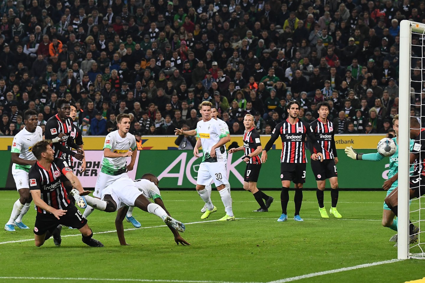 Menchengladbacho „Borussia“ – „Eintracht“.<br> Imago/Scanpix nuotr.